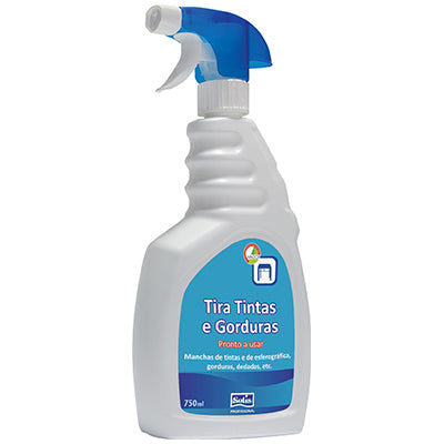 SOLIS AGISOL Tira Tintas e Gorduras – Spray Desengordurante de Alta Eficácia para Mesas e Bancadas (750ml / 5L)