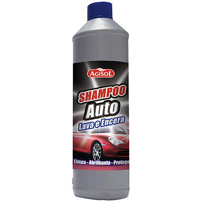 SOLIS AGISOL Shampoo Auto – Detergente com Cera para Lavagem Manual de Automóveis, Limpa e Protege com Acabamento Brilhante (5L)