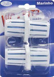 SOLIS Blocos WC VIT2 – Blocos Desodorizantes com Espuma Ativa que Limpa e Refresca a Cada Descarga (2x30g)