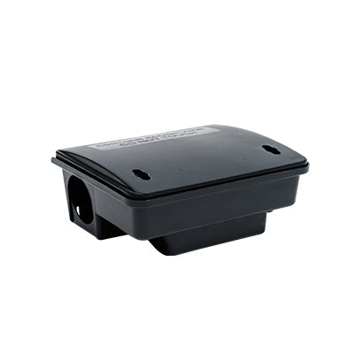 SOLIS Caixas para Isco Rodenticida – Postos de Engodo com Fecho de Segurança para Raticida