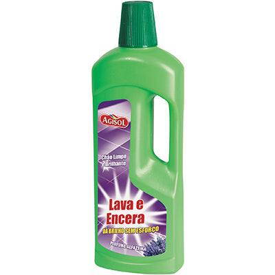 SOLIS Cera Acrílica com Ação de Limpeza – Manutenção e Brilho Diário para Pavimentos Encerados (750ml)