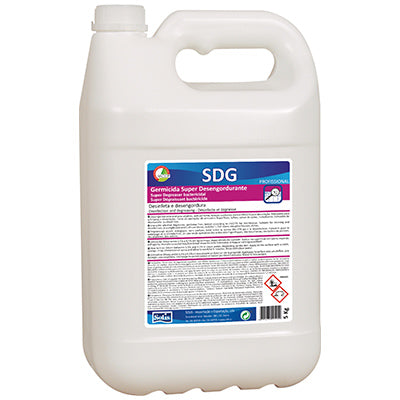 SOLIS Desengordurante SDG AGISOL – Detergente Alcalino Energético com Ação Bactericida para Remoção de Gorduras e Desinfeção (5kg)