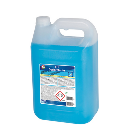SOLIS Detergente LTP Desinfetante Perfumado Biocida – Líquido Bactericida com Alto Poder de Limpeza e Desinfeção (5L)