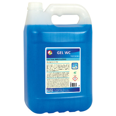 SOLIS Gel WC Detergente Multiusos em Gel – Poderoso Desengordurante e Desodorizante para Sanitários e Superfícies (5L)