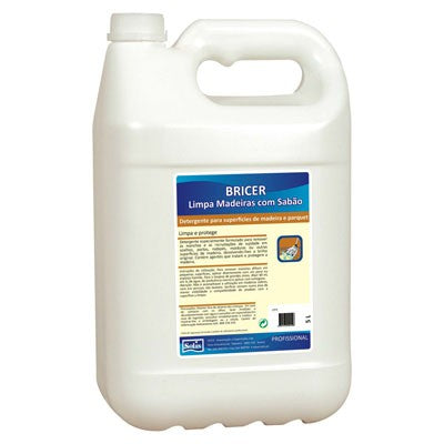 SOLIS Limpa Madeiras com Sabão Bricer – Limpeza Eficaz para Madeiras com Sabão (5L)