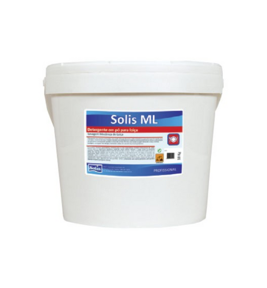SOLIS ML Geschirrspülmittel Pulver – Kontrollierte Schaumentwicklung, fettlösend und kalkabweisend (10 kg)