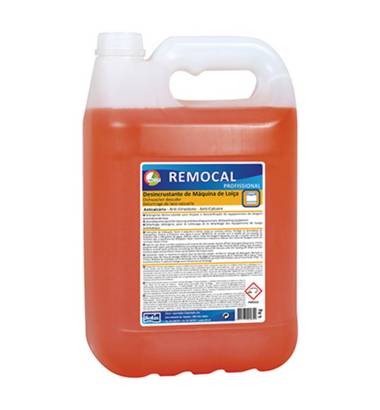SOLIS Remocal Detergente Desincrustante – Limpeza e Descalcificação de Equipamentos de Lavagem Automática (6kg)
