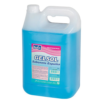 SOLIS Sabonete Mãos Espuma Gelsol – Limpeza Suave com Espuma Cremosa e Perfume Agradável (5L)