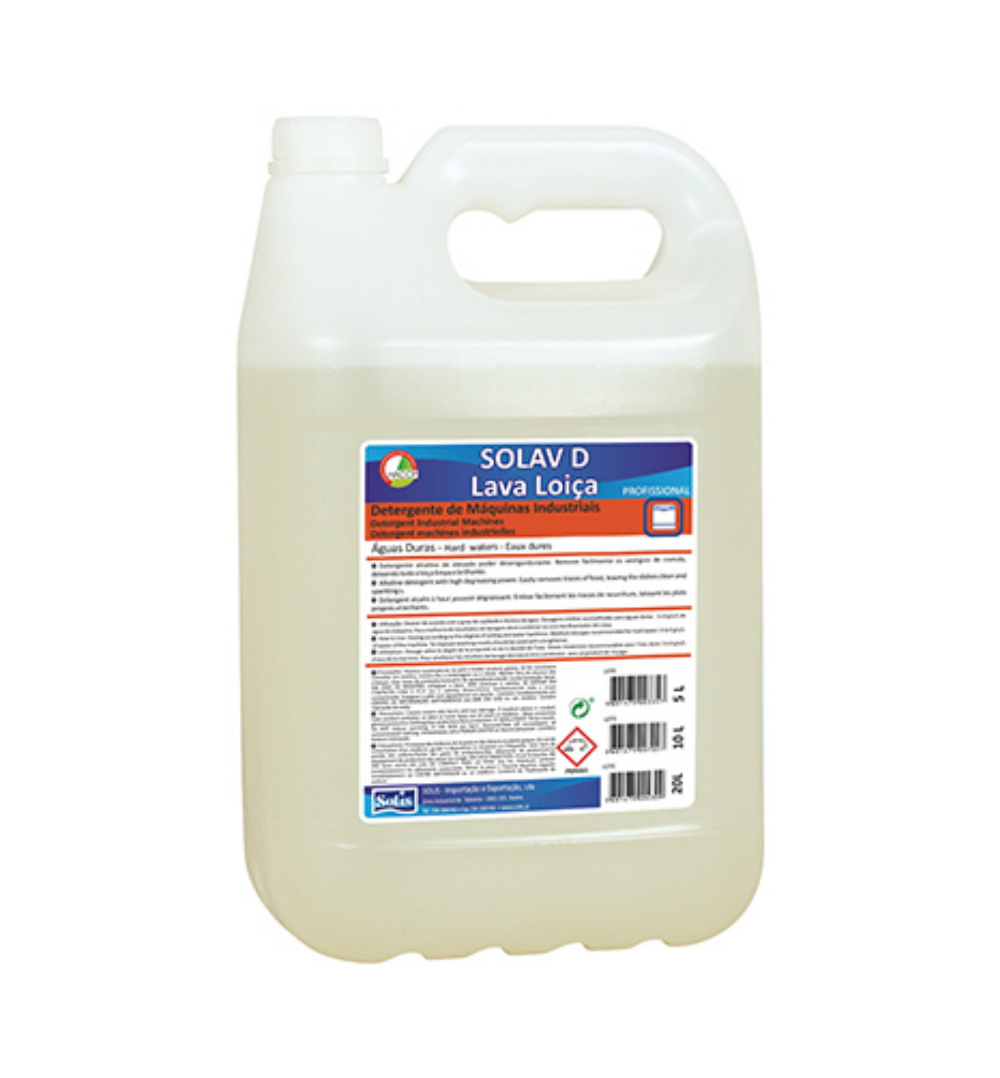 Detergente Alcalino para Máquinas de Loiça