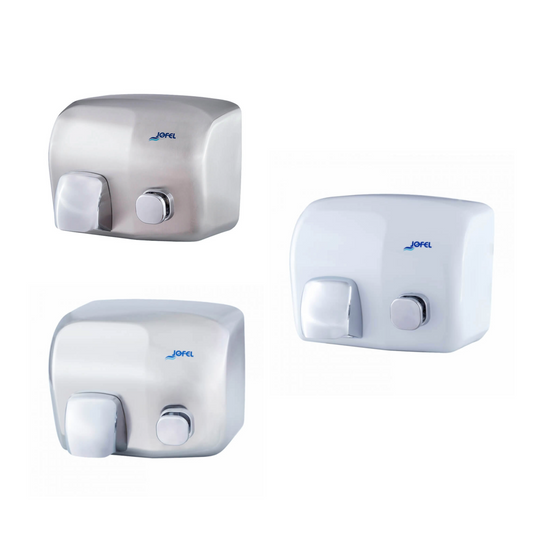 JOFEL Secador de Mãos Ibero Com Botão