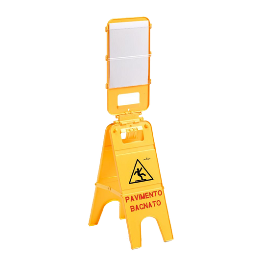 FILMOP Sinal de Segurança de 3 Partes com Suporte para Check-list