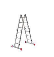 TECA Escada Multiusos com Duas Travessas – Compacta, Segura e Versátil