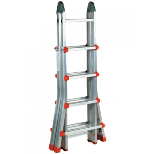 TECA Escada Telescópica com 2 Articulações – Versatilidade e Praticidade para Trabalhos em Altura