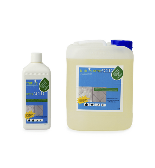 TRATU'S Detergente Desincrustante Ácido para Pavimentos DETERACID