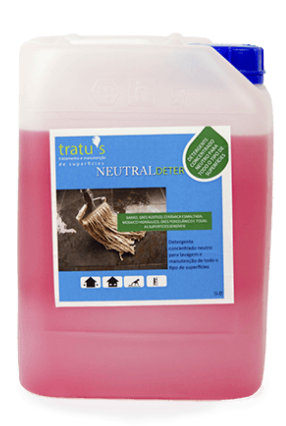 TRATU'S Detergente Neutro para Limpeza e Manutenção Diária de Superfícies NEUTRALDETER