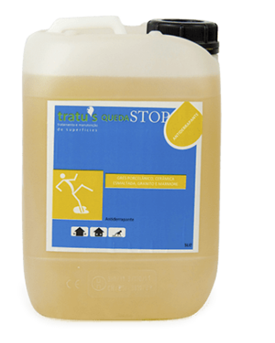 TRATU'S QUEDASTOP - Produto Anti-derrapante para Grés Porcelânico, Cerâmica Esmaltada, Granito e Mármore Polidos 