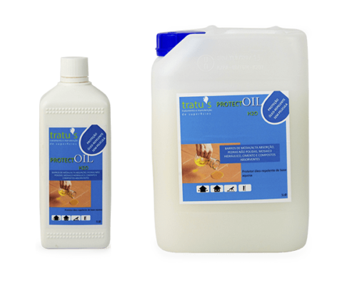 TRATU'S PROTECTOIL H2O - Protetivo Óleo repelente para Materiais de Média/Alta Absorção