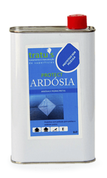 TRATU'S Protetor Anti-Mancha para Tratamento de Ardósia e Pedras de Cor Preta PROTECTARDOSIA SOLV