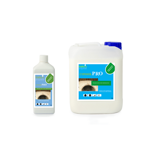 TRATU'S Protetor Consolidante para Pedras, Barro, Stuco em Interiores e Exteriores CONSOLPRO