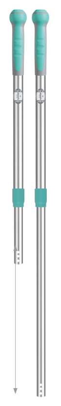 TTS Teleskopstiel aus Aluminium