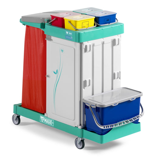 TTS Reinigungswagen Magic 710S – Mehrzweckwagen mit 3 Bereichen