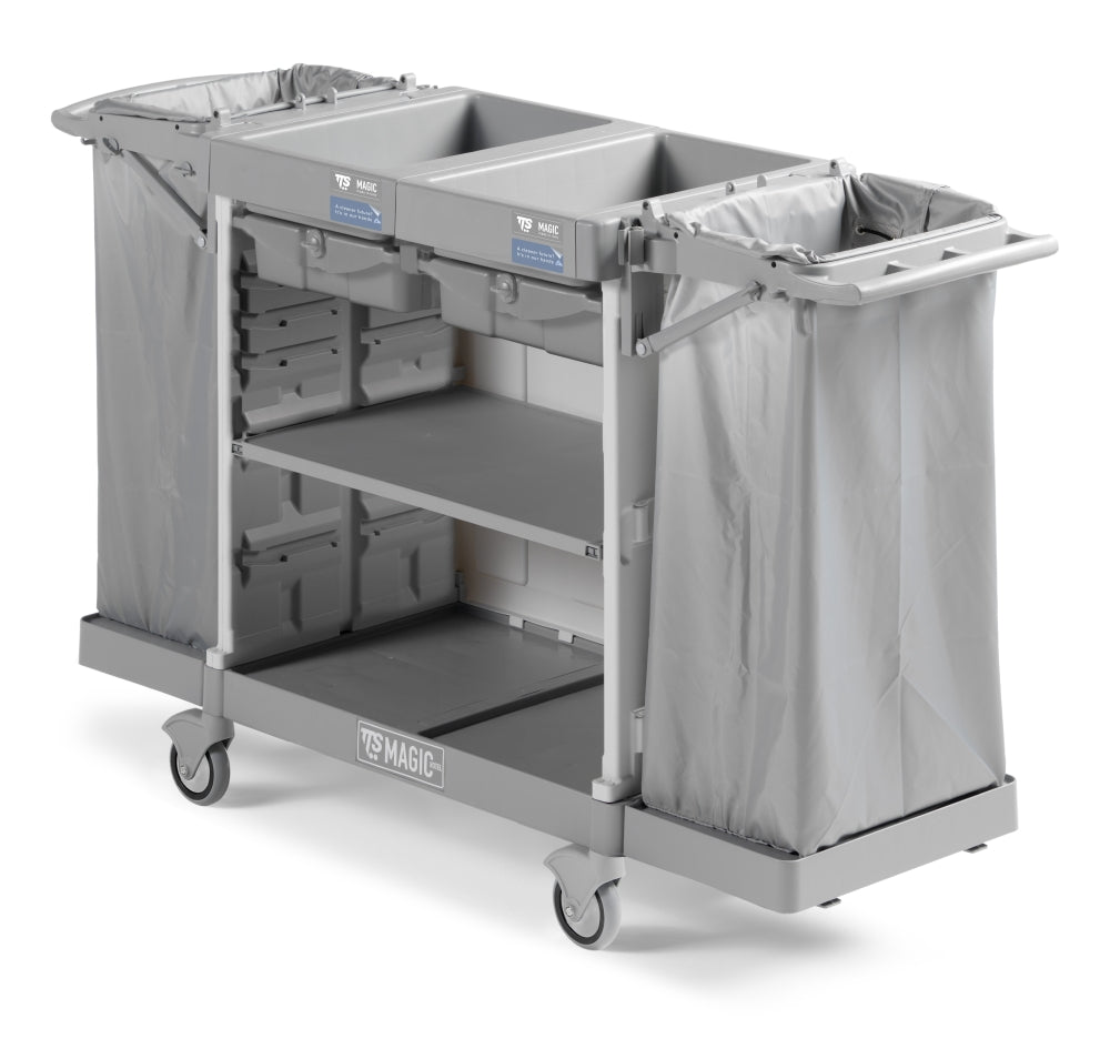 TTS Reinigungswagen Magic Hotel 890B – mit Schubladen