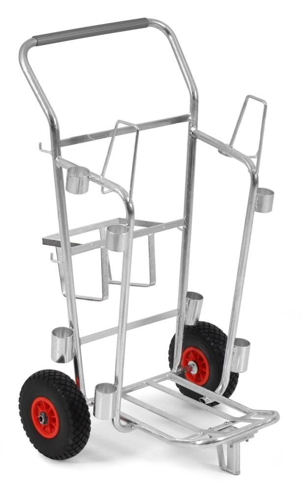 TTS Carro Metálico para Recolha de Resíduos – Rodas Ø 260 mm