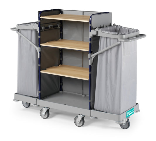 TTS Multifunktionswagen aus Polypropylen und Metall – Green Hotel 905