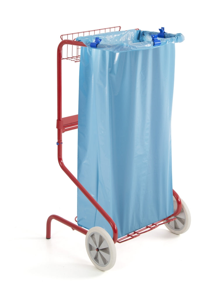 TTS Lixeira com Porta-Saco e Porta-Papel – 120 L