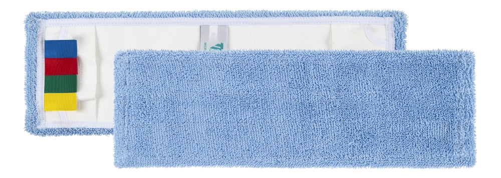 TTS Microblue Moppbezug mit Taschen für glatte Oberflächen