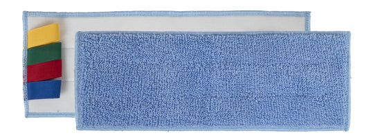 TTS Mopa Retangular Microblue Microfibra Alta Absorção com Suporte de Fita Adesiva