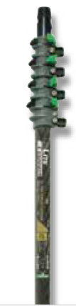 UNGER Adaptador Angular nLITE Connect Cabo Telescópico Extensível Carbono Limpeza de Vidros