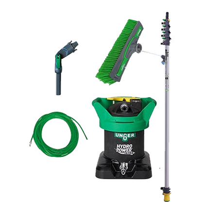 Maquina Limpeza de vidros agua desmineralizada 
