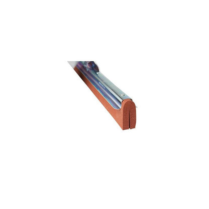 UNGER WaterWand Gummiabzieher mit roter Doppellippe aus Zellkautschuk