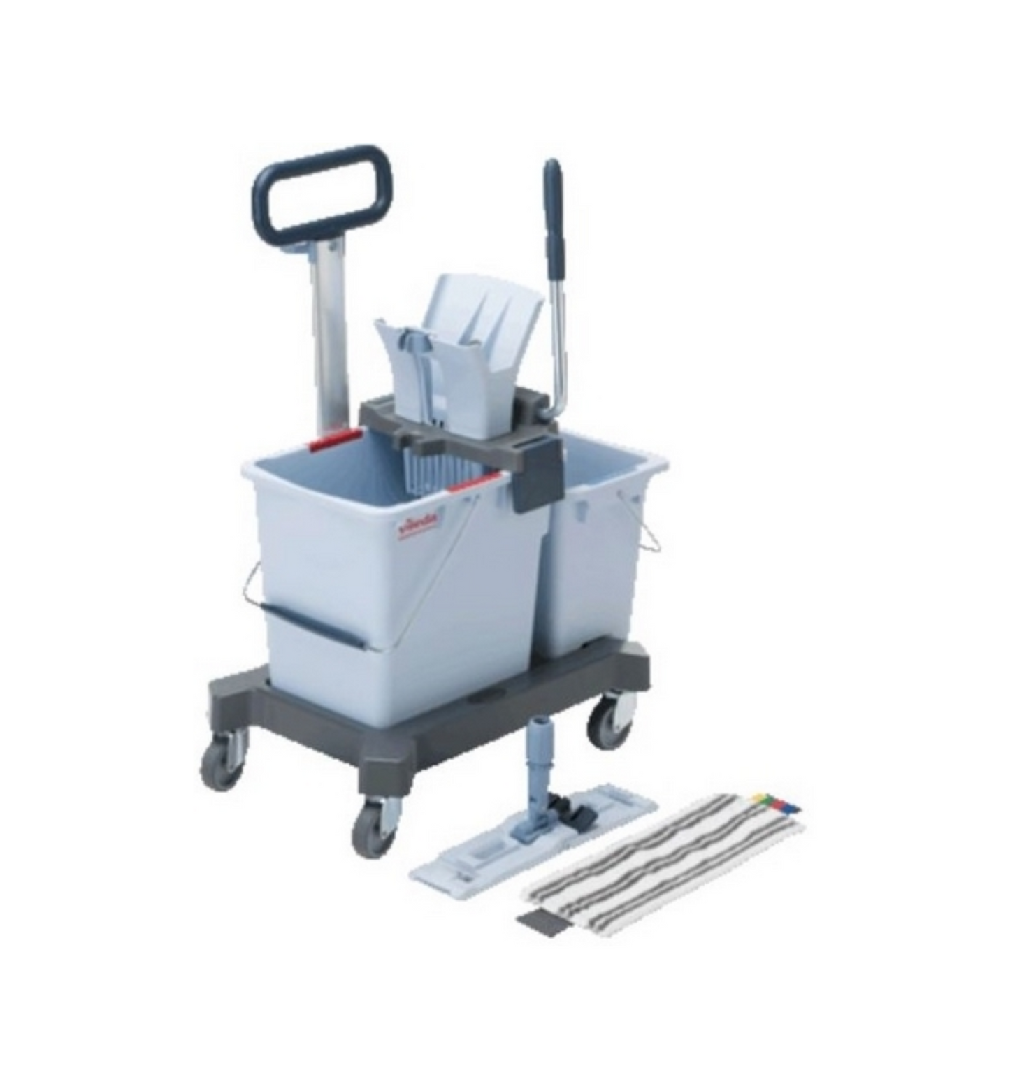 VILEDA Wagen Kit Doppel UltraSpeed Pro – Professionelles System mit Doppeleimer