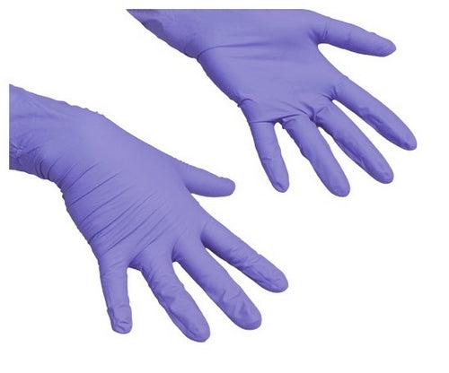 VILEDA Luvas LiteTuff – Nitrilo Semi-Descartável