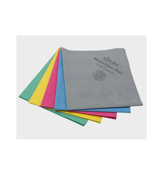 VILEDA MicroClean Plus – Pano de Microfibra de Alto Desempenho