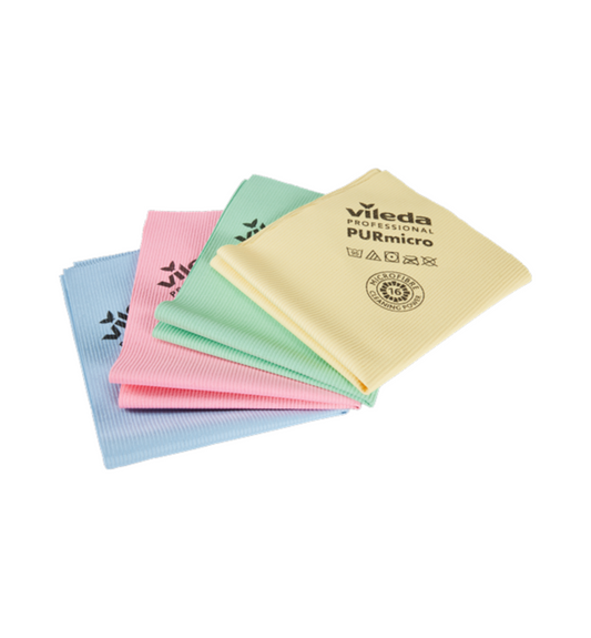 VILEDA PURmicro – Pano de Microfibra com Revestimento em Poliuretano