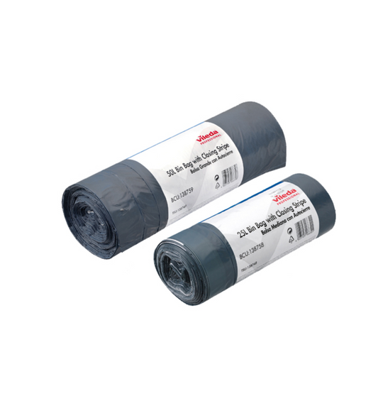 VILEDA Sacos do Lixo com Fecho Fácil – Resistentes e Práticos