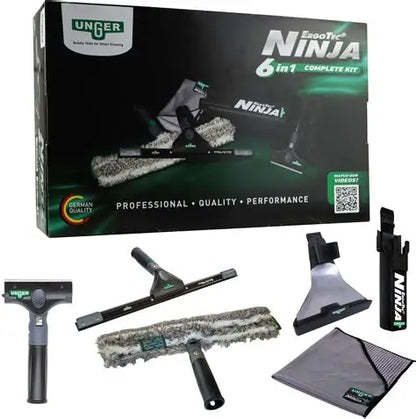 UNGER Kits NINJA Limpeza Clássica de Vidros