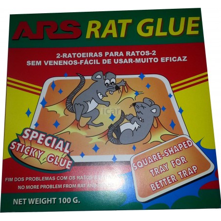 ARS RAT GLUE - 2 Armadilhas para ratos