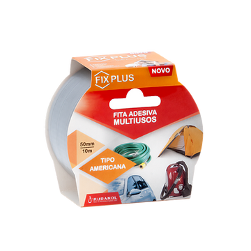 FIXPLUS Fita Adesiva Multiusos – Fita de Tela Impermeável Auto-Adesiva para Reparações Resistentes e Versáteis
